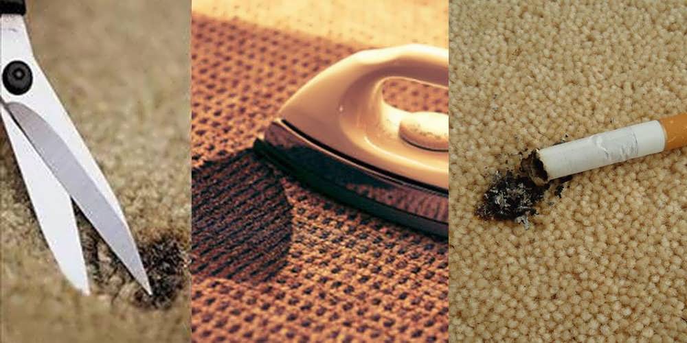 راه‌های از بین بردن سوختگی فرش